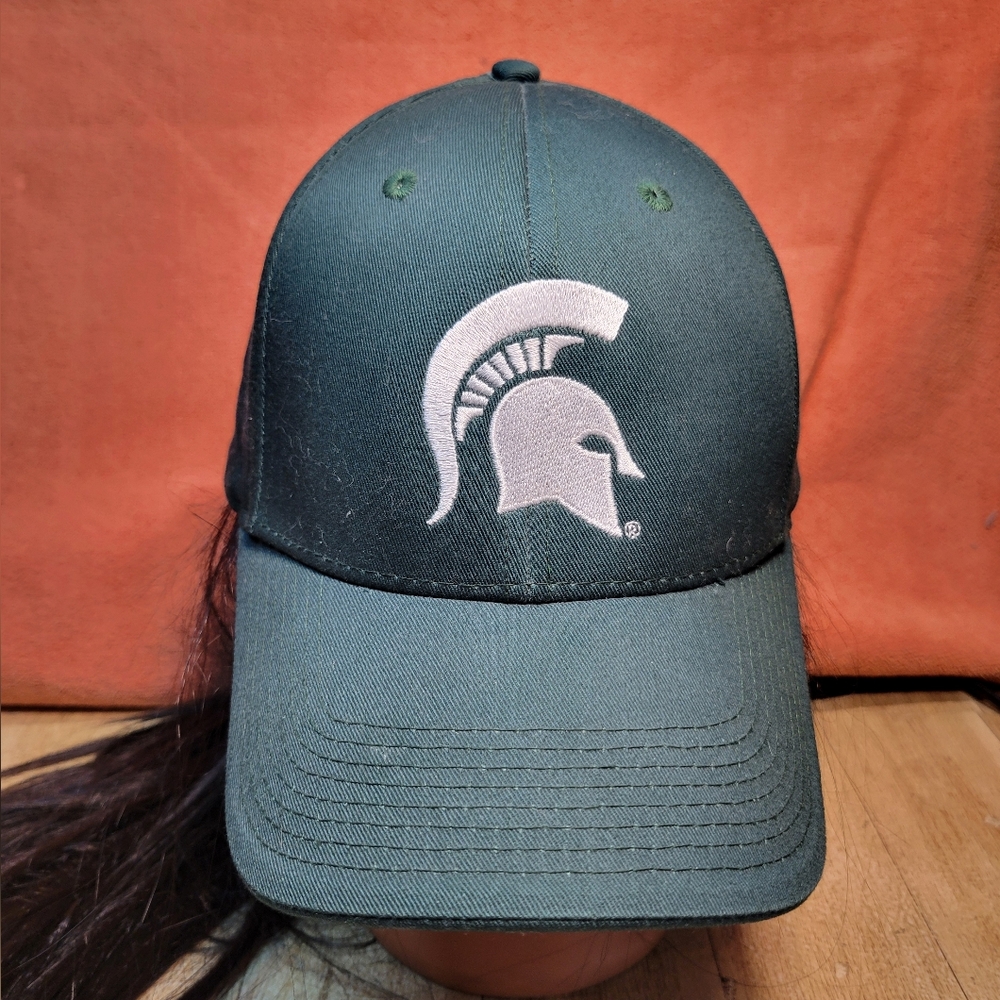 Michigan State Spartans Hat Baseball Cap Green